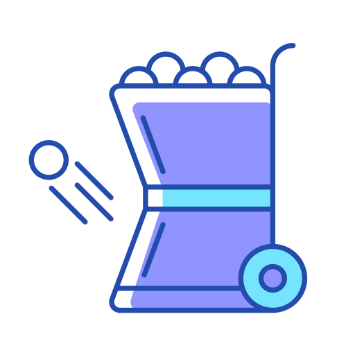Pitching machine Generic Thin Outline Color icon