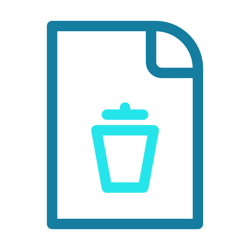 müll Generic Outline Color icon