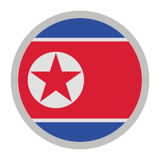 corea del norte Generic Circular icono