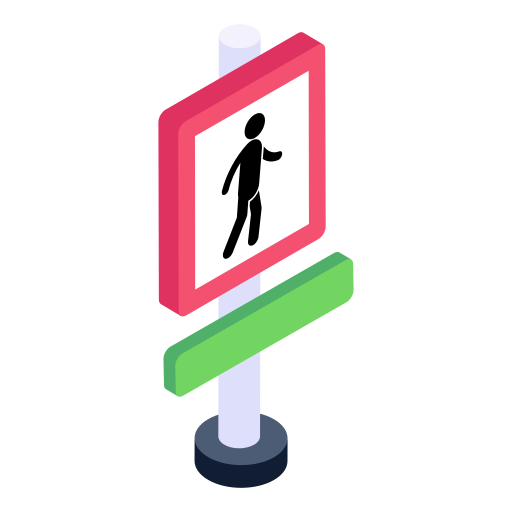 Pedestrian Generic Isometric icon