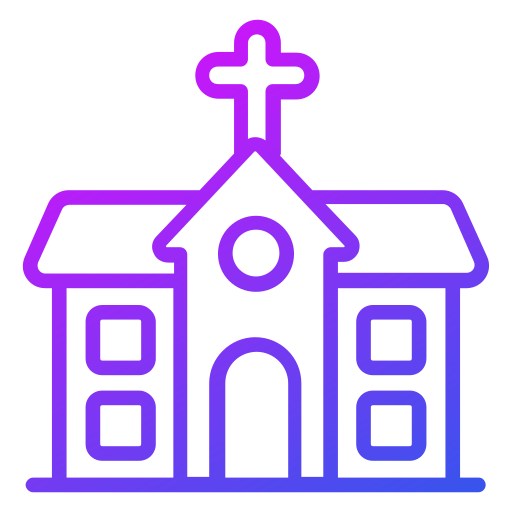 교회 Generic Gradient icon