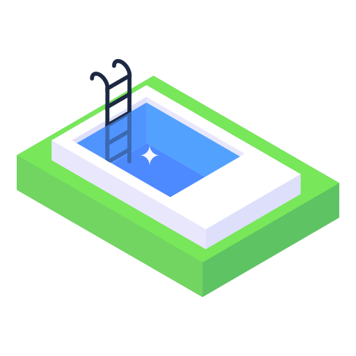 schwimmbad Generic Isometric icon