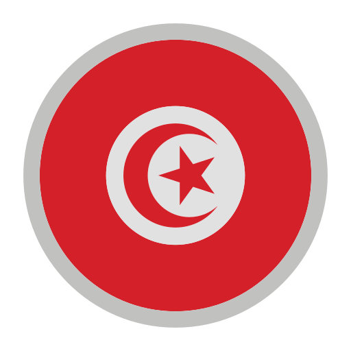 tunísia Generic Circular Ícone