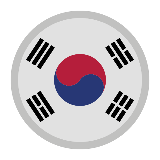 korea południowa Generic Circular ikona