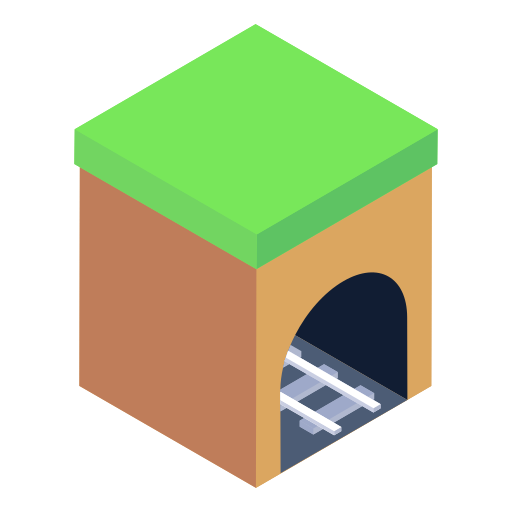 トンネル Generic Isometric icon