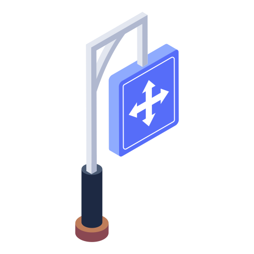 señal de tráfico Generic Isometric icono