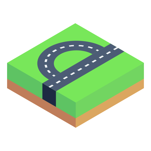 Road Generic Isometric icon