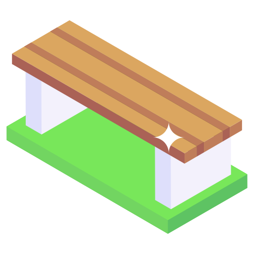 벤치 Generic Isometric icon