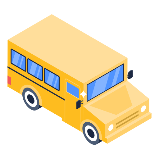 Школьный автобус Generic Isometric иконка