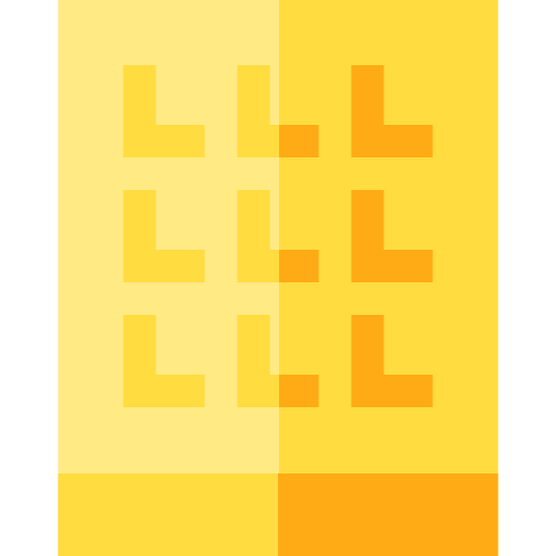 wafel Basic Straight Flat ikona