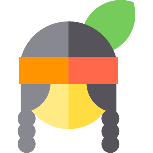 nativo americano Basic Straight Flat icona