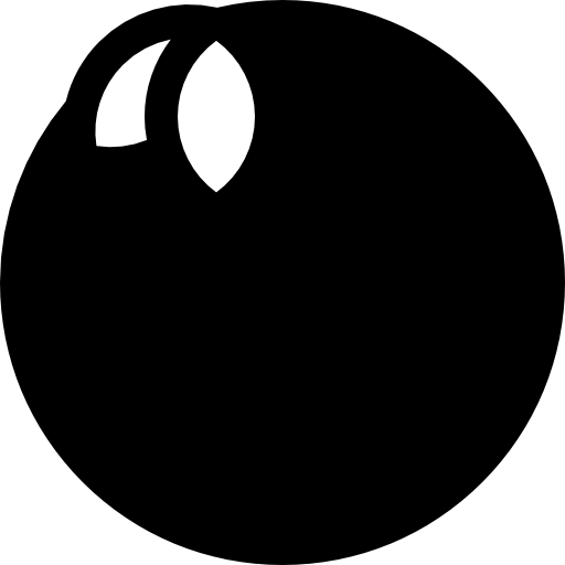 naranja Basic Straight Filled icono
