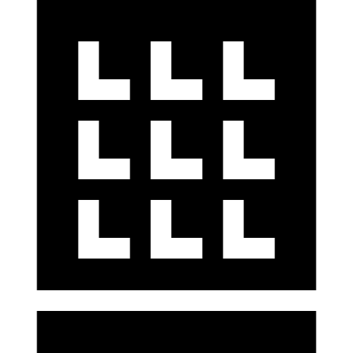waffel Basic Straight Filled icon
