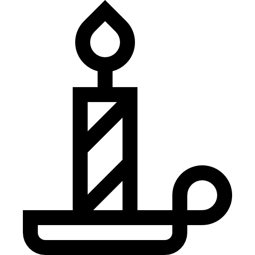 キャンドル Basic Straight Lineal icon