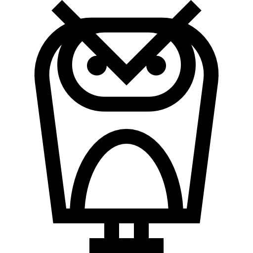 uil Basic Straight Lineal icoon