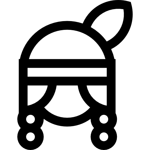 nativo americano Basic Straight Lineal icono