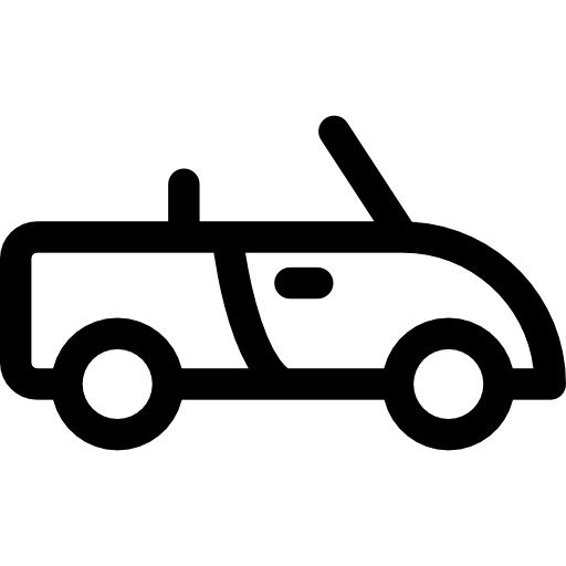 カブリオレ Prosymbols Lineal icon