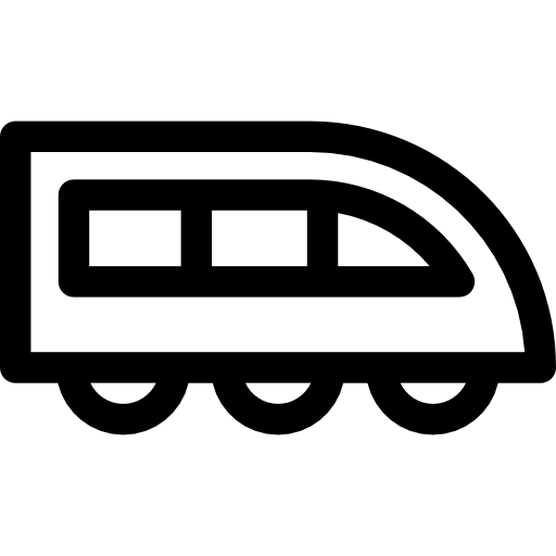 기차 Prosymbols Lineal icon