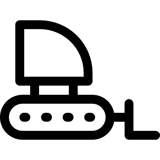 trattore Prosymbols Lineal icona