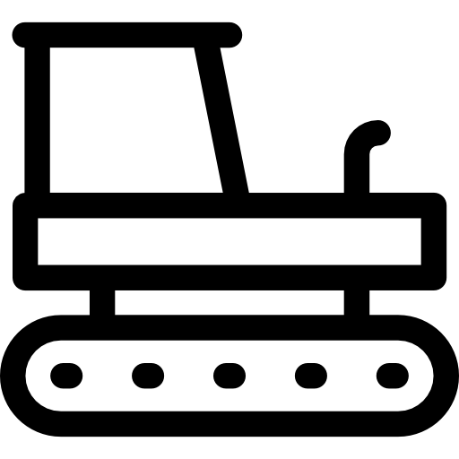 ciągnik Prosymbols Lineal ikona