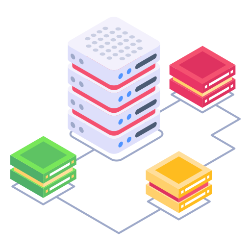 rechenzentrum Generic Isometric icon