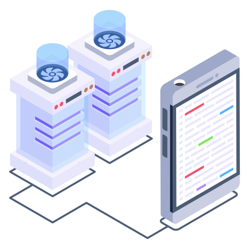 server dati Generic Isometric icona