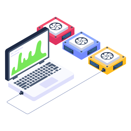 Анализ данных Generic Isometric иконка