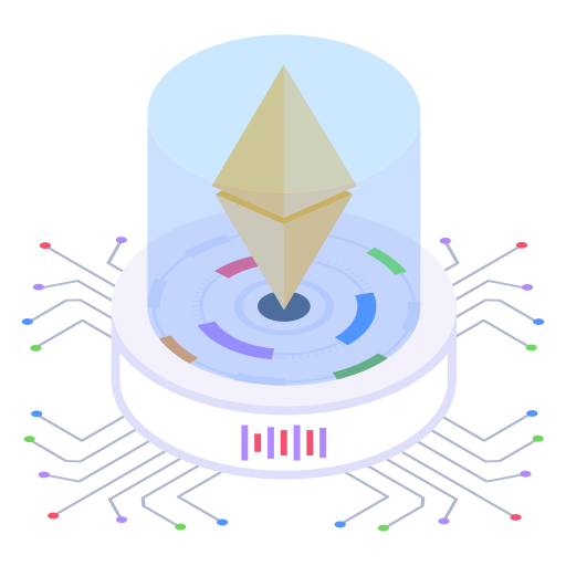 이더리움 Generic Isometric icon