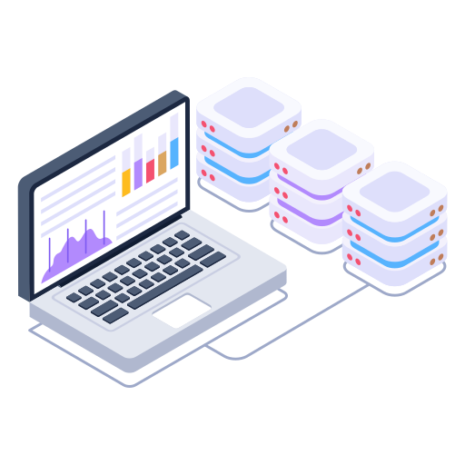 datenanalyse Generic Isometric icon