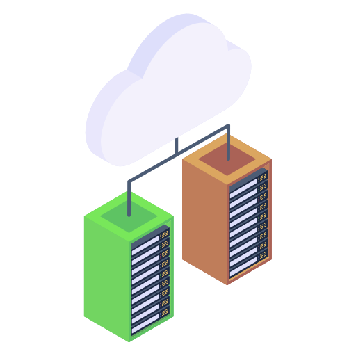cloud-server Generic Isometric icon