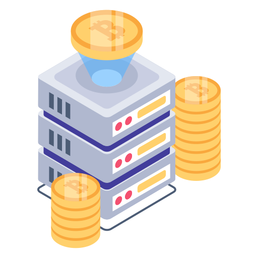 データサーバー Generic Isometric icon