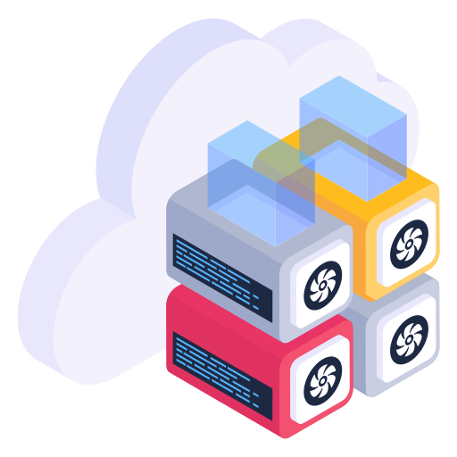 cloud-server Generic Isometric icon