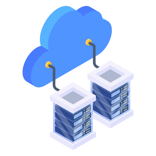 almacenamiento de datos Generic Isometric icono