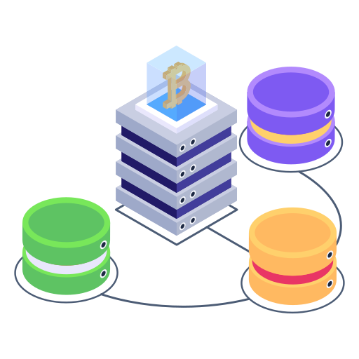 데이터 서버 Generic Isometric icon