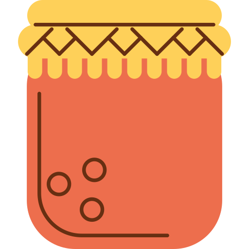 tarro de mermelada Generic Flat icono