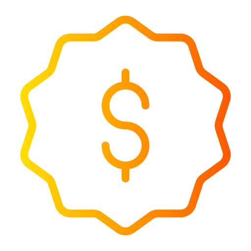 Dollar Generic Gradient icon