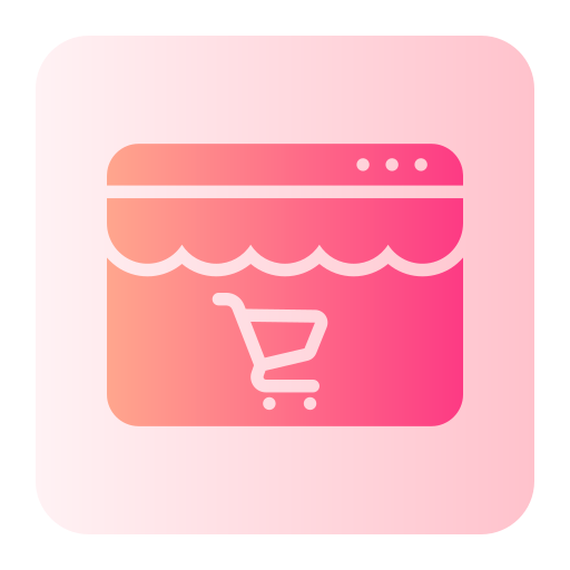 Online store Generic Flat Gradient icon