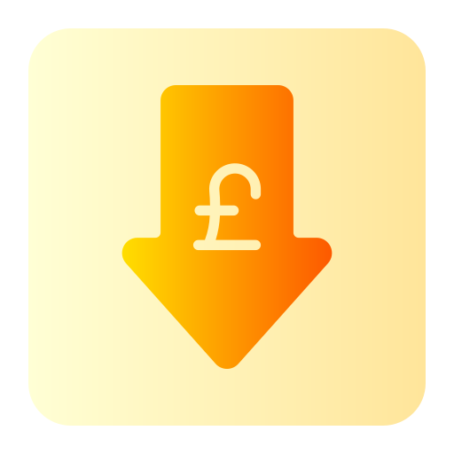 pfund Generic Flat Gradient icon