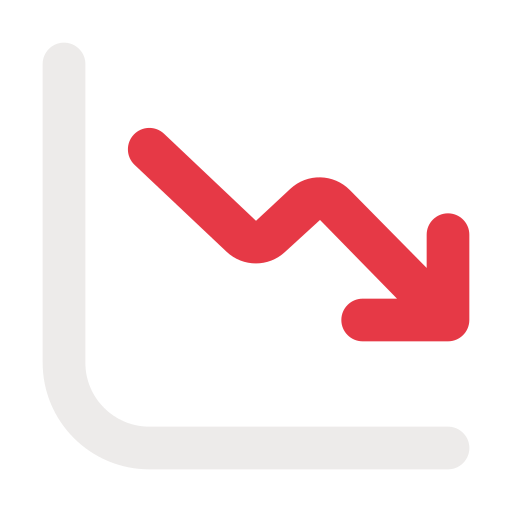 Line chart Generic Flat icon