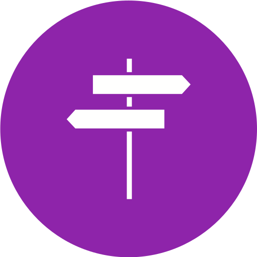 방향 Generic Circular icon
