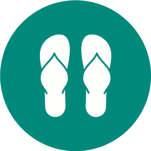 Flip flop Generic Circular icon