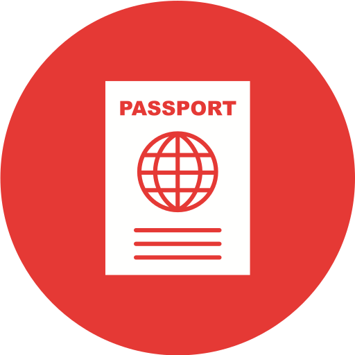 Passport Generic Circular icon