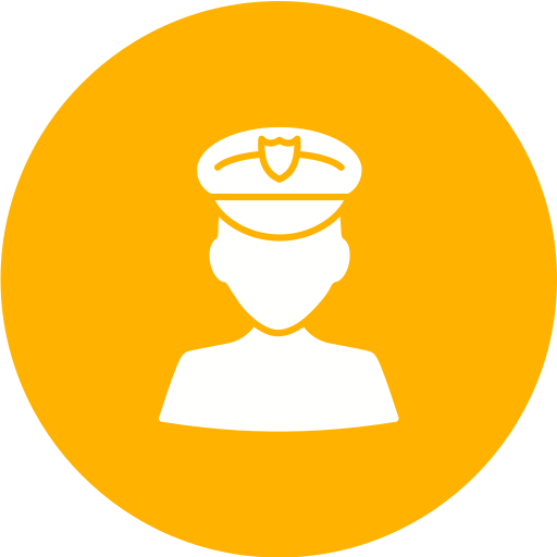 polizei Generic Circular icon