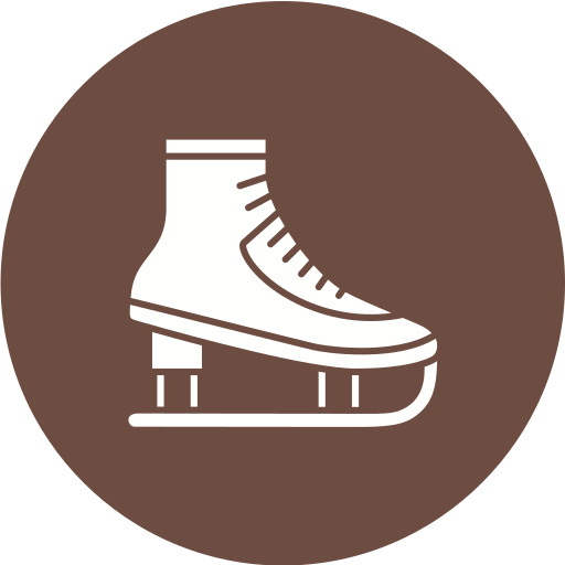 Ice skate Generic Circular icon