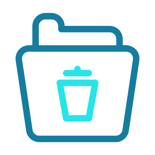 Trash Generic Outline Color icon