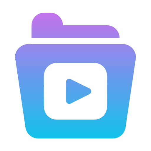ビデオファイル Generic Flat Gradient icon