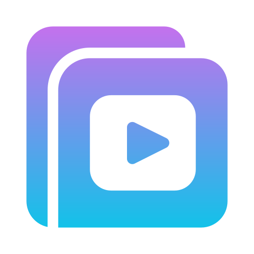 archivo de vídeo Generic Flat Gradient icono