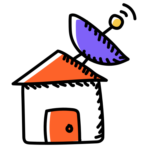 スマートハウス Generic Hand Drawn Color icon