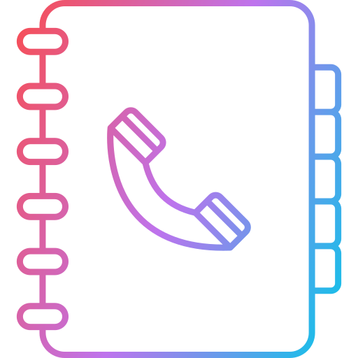 telefonbuch Generic Gradient icon