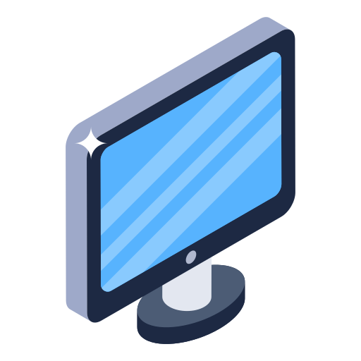 monitor Generic Isometric icono